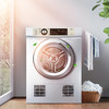 【下单前咨询库存情况】【行业TOP爆品】海尔直排烘干机家用干衣机除菌家用 7KG滚筒式 速效烘衣 即烘即穿 免熨烫烘衣机 EGDZE7F 商品缩略图0