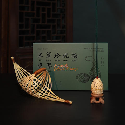 非遗传承系列丨玉簟玲珑编晚翠 竹编 商品图8