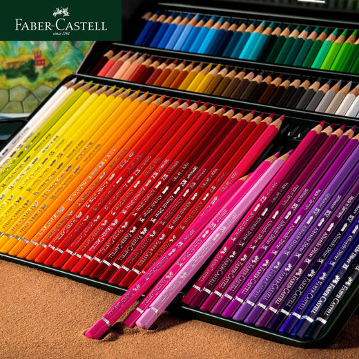 德国辉柏嘉 “山海经” 绿系列 水溶/油性专业彩铅 辉耀山海纪念套装 商品图3