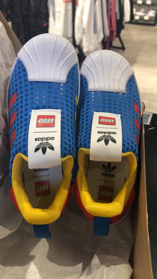 ADIDAS ORIGINALS SUPERSTAR 360 C Lego Blue Kids Preschool Casual Shoes  H02730 EUR 124,79 - PicClick FR