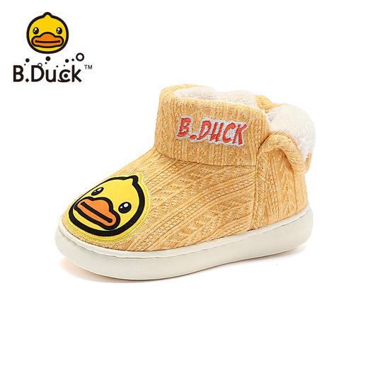 B.Duck小黄鸭儿童童鞋冬季24-32码棉鞋男女童 B4210931 商品图2