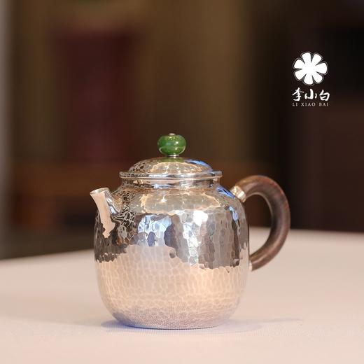 李小白纯银9999泡茶银壶120克130毫升 商品图1