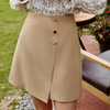 欧芮儿半身裙女新款2021不规则设计感薄款a字高腰显瘦裙子 商品缩略图0
