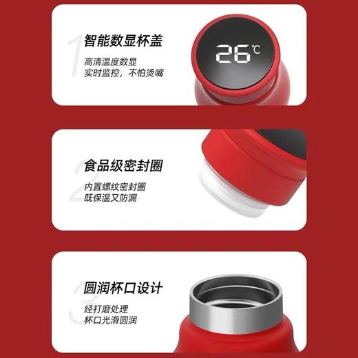 【已下架】智能数显温度 | GERM&CocaCola可口可乐 元气保温杯370ml [福利品] 商品图1