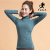 清仓款不退不换【现货秒发】壁虎瑜伽【2110SY0111】半高领加绒高弹长袖（一体式胸垫） 商品缩略图8