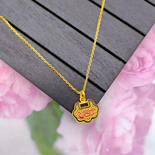 足金套链,8.78克,工费:50元/克 商品图2