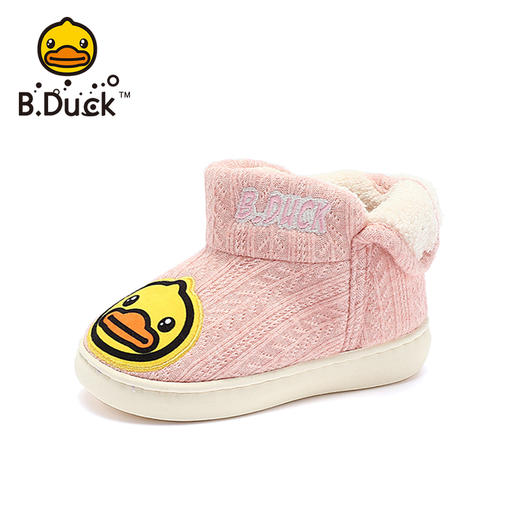 B.Duck小黄鸭儿童童鞋冬季24-32码棉鞋男女童 B4210931 商品图4