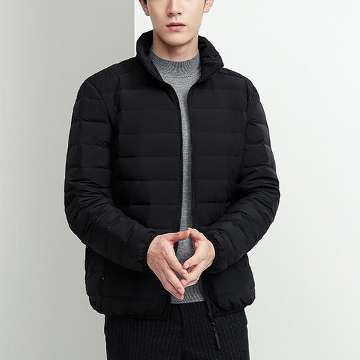 麻衣森活男女款薄款立领羽绒服 商品图7