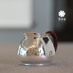 李小白9999纯银公道杯纯银茶海