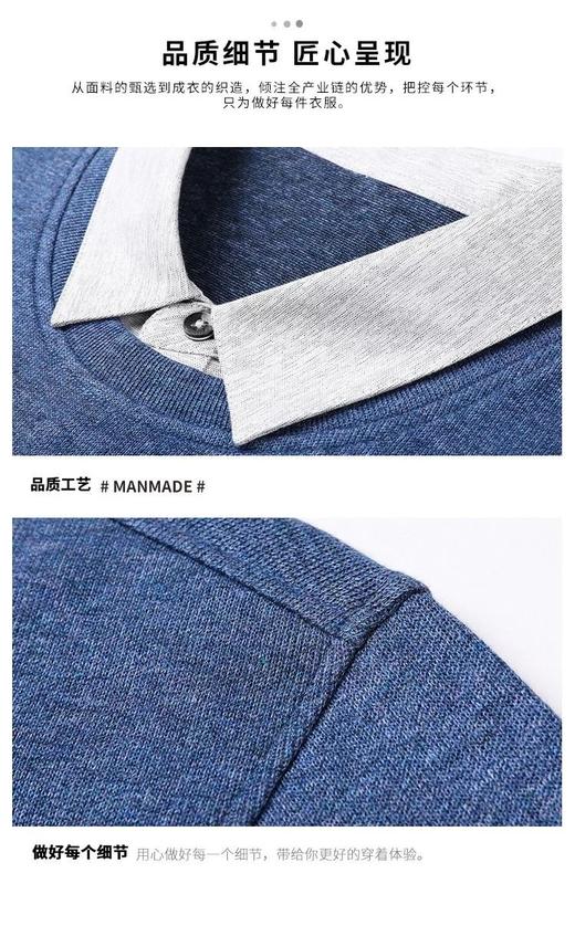 男反领长T2616 商品图5