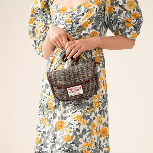 Harris Salome英伦风单肩包|奢牌LV同料！明星也爱背，优雅复古，挺括有质感 商品图2