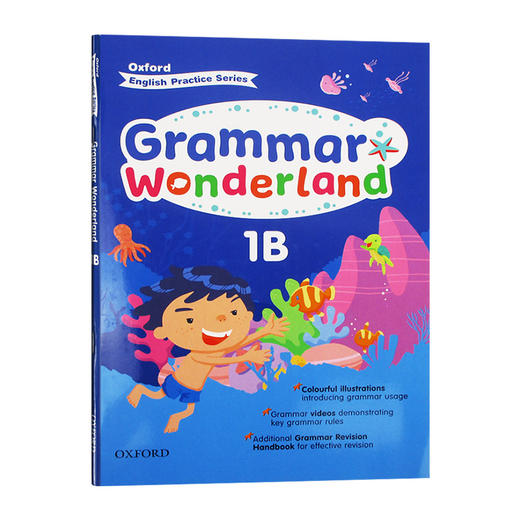 牛津小学英语语法练习册一年级下学期 英文原版 Oxford Grammar Wonderland 1B 英文版 正版进口原版英语书籍 OUP Oxford 商品图0