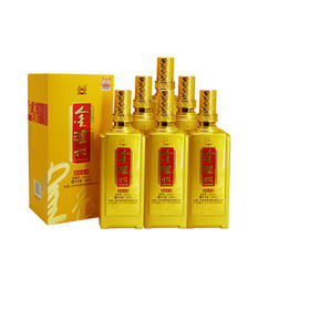 【酒厂直营】金泸州金色未来 52度 500ml*6  泸州老窖官方旗舰店