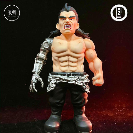 现货 壹工坊 血霸王 终极版本 搪胶 限定 摆件 商品图6