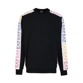 阿玛尼（ ARMANI）男装 男士时尚潮流彩色字母印花圆领长袖卫衣