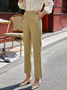 欧芮儿卡其色休闲裤女新款2021高腰显瘦时尚气质小脚长裤子 商品缩略图2