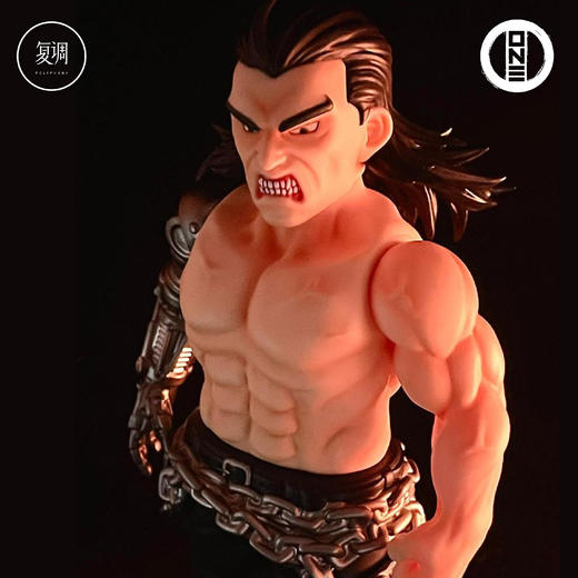 现货 壹工坊 血霸王 终极版本 搪胶 限定 摆件 商品图3