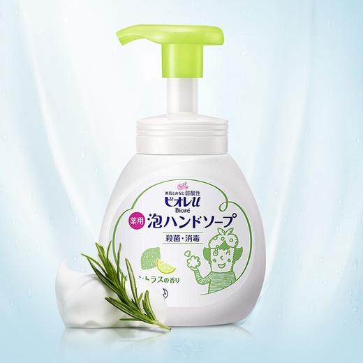 花王（KAO）日本进口洗手液 健康抑菌去污洗手液泡沫型柑橘香240ml 儿童成人通用洗手液 商品图1