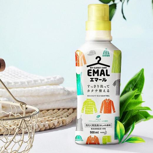 花王（KAO）日本进口洗衣液 真丝羊毛羊毛衫羊绒洗涤剂 丝毛净 浓缩洗衣液 清新花香 500ml 商品图1