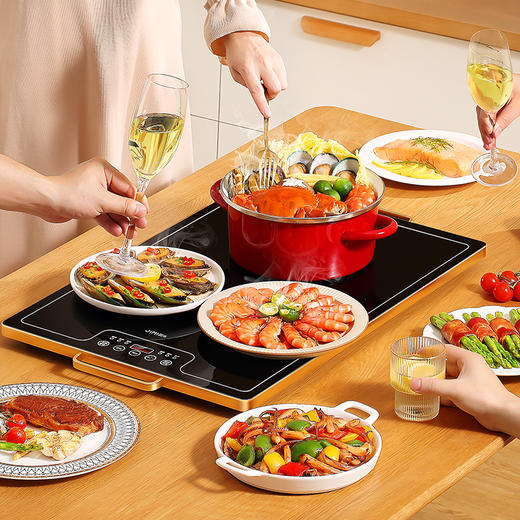 已下架】告别冷饭菜 | JIMI积米 智能暖菜板数显方款JM6040 [福利品] 商品图3