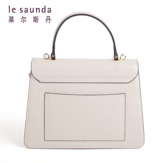 莱尔斯丹女包2021秋冬款时尚百搭单肩斜挎小方包2MH7659 商品图7