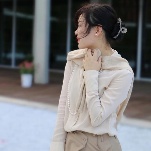 一款精致奢华的羊绒小披肩 气质up 商品图2