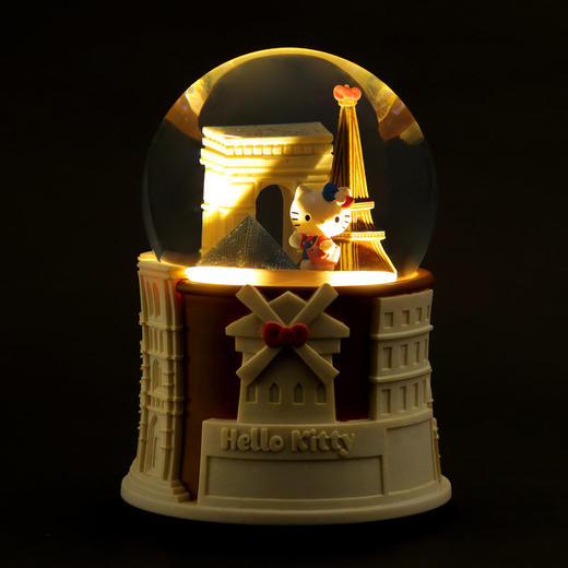 JARLL 100MM Hello Kitty 游巴黎音乐盒 KT1812 商品图1