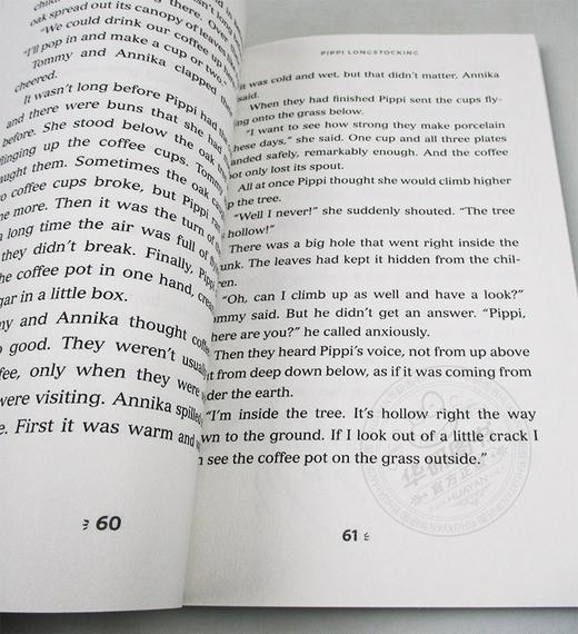 长袜子皮皮 英文原版 Pippi Longstocking 新版 长袜皮皮系列 美国校园小说 儿童英语章节书 商品图1