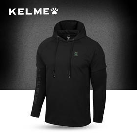 KELME卡尔美秋冬季时尚休闲男款连帽卫衣3671009