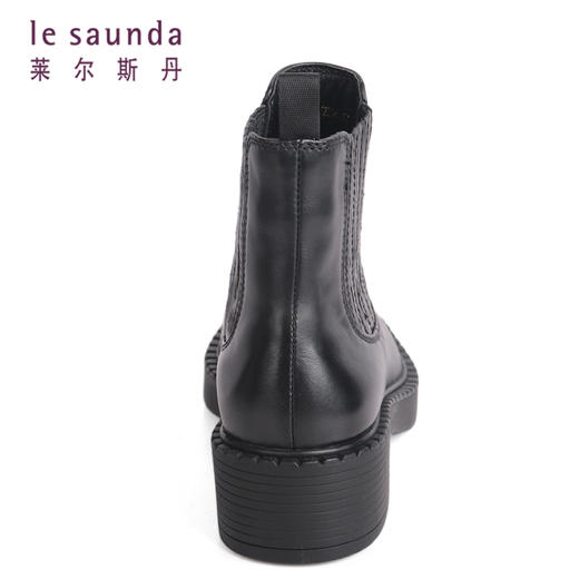 莱尔斯丹秋冬款圆头平底短靴2T42103v 商品图5
