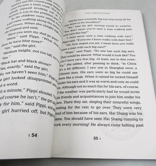 长袜子皮皮 英文原版 Pippi Longstocking 新版 长袜皮皮系列 美国校园小说 儿童英语章节书 商品图2