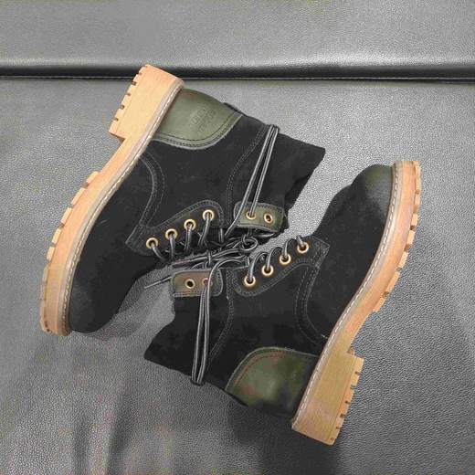 lfgj jeans ba801磨砂皮平底马丁靴女靴 商品图2