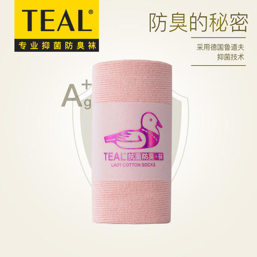 TEAL2021款抑菌防臭女士秋冬袜 商品图1