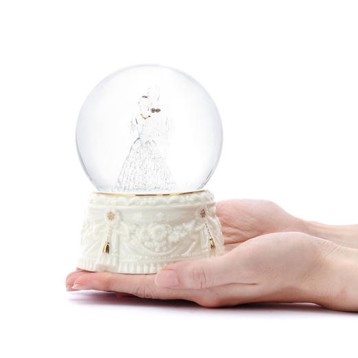 JARLL 100MM 拉丝玻璃结婚款音乐盒 WF1401 商品图4