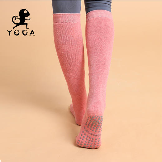 壁虎瑜伽【2110WZ116】加厚防滑中筒瑜伽袜【5天发货】 商品图5