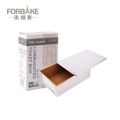 FB20100 法焙客 金砖吐司盒 吐司模具带盖 不粘金砖吐司盒面包模 商品图3