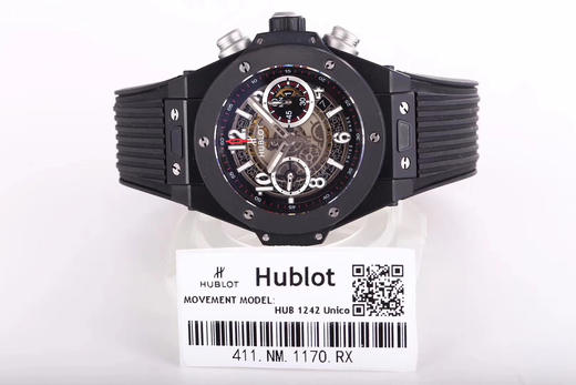 2021高端狠货来袭 NOOB匠心之作 恒宝精品横空出世 宇舶BIG BANG系列411.NM.1170.RX腕表 商品图9