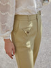欧芮儿卡其色休闲裤女新款2021高腰显瘦时尚气质小脚长裤子 商品缩略图1