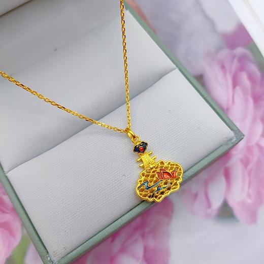 足金套链,8.92克,工费:50元/克 商品图0