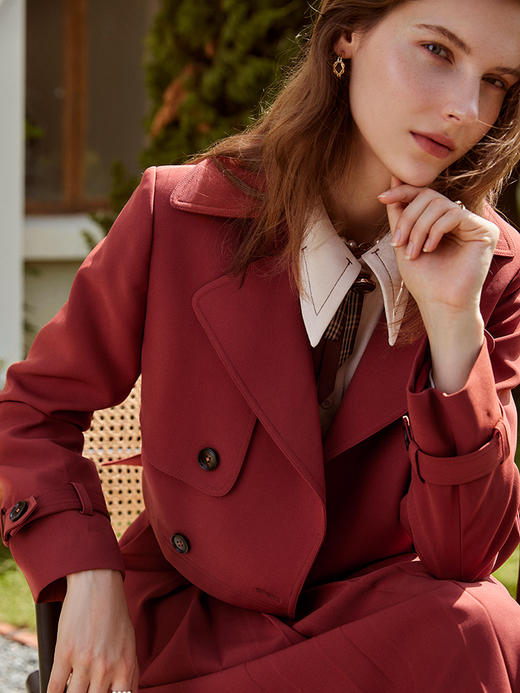 欧芮儿短外套女2021新款气质薄款小个子设计感法式洋气上衣 商品图2