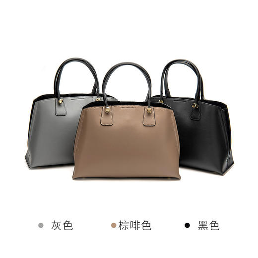 莱尔斯丹2021秋冬时尚休闲女士单肩手提女包袋2TH7687 商品图1