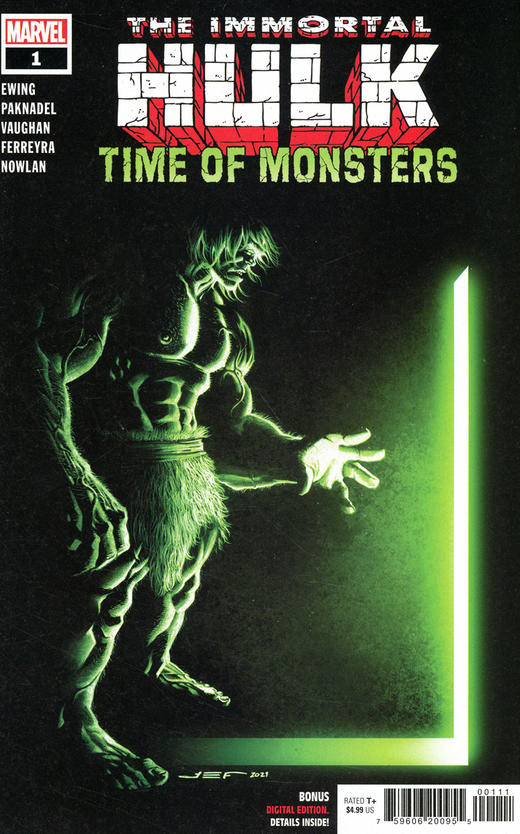 不朽浩克 Immortal Hulk Time Of Monsters 商品图0