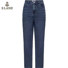 ELAND简约弹力修身小脚裤EETJB4TQ1N