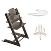挪威 Stokke  Tripp Trapp 成长椅+Baby Set套件 TT学习椅 餐椅5件套 商品缩略图11