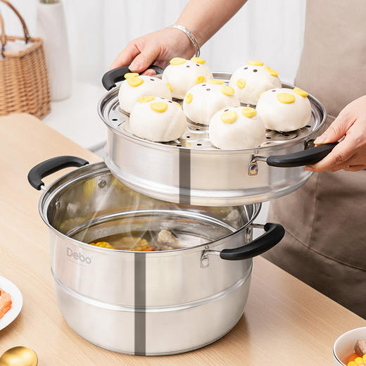 尼克尔 蒸锅汤锅 DEP-DS287 |德铂Debo 商品图1