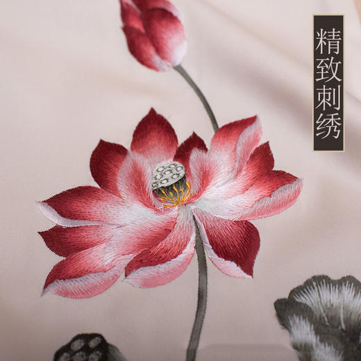 TL-33650009刺绣围巾百搭苏绣真丝披肩防嗮优雅妈妈教师节礼品中国风丝绸丝巾 商品图2