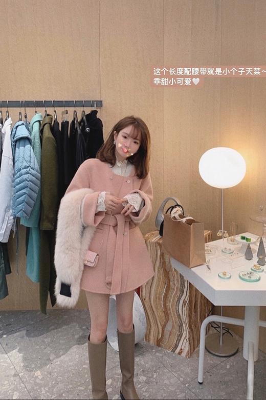 【金蘑菇菇 光和云朵】【水蜜桃（戴帽版）S码 断码】！毛毛系列！低调轻奢感～ 商品图5