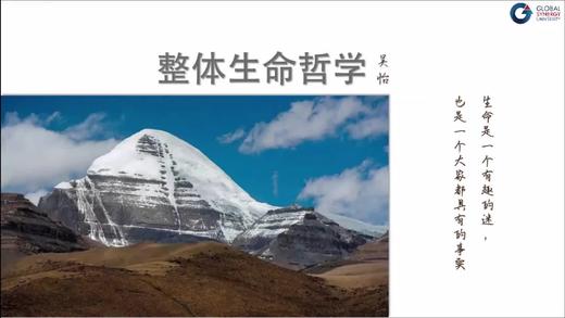 整体生命哲学-第20课 商品图0