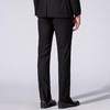 罗蒙西裤男秋装修身款纯色简约商务通勤上班职业男长裤子 商品缩略图1