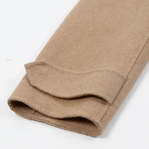 METTE羊绒世家2021年女士羊毛大衣短款直筒宽松毛呢双面呢小外套 商品图6